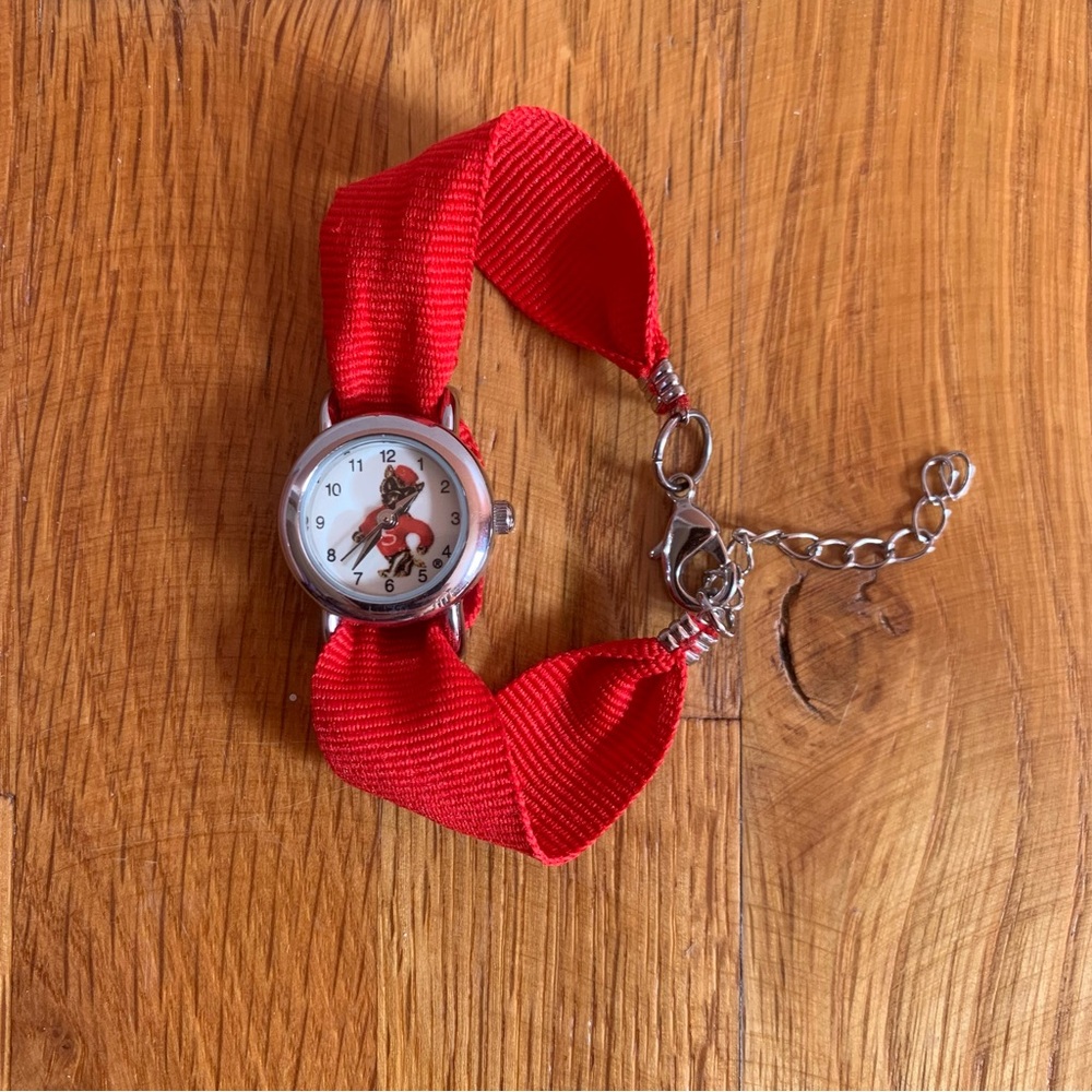 NC State Ribbon Watch NCSU Wolfpack